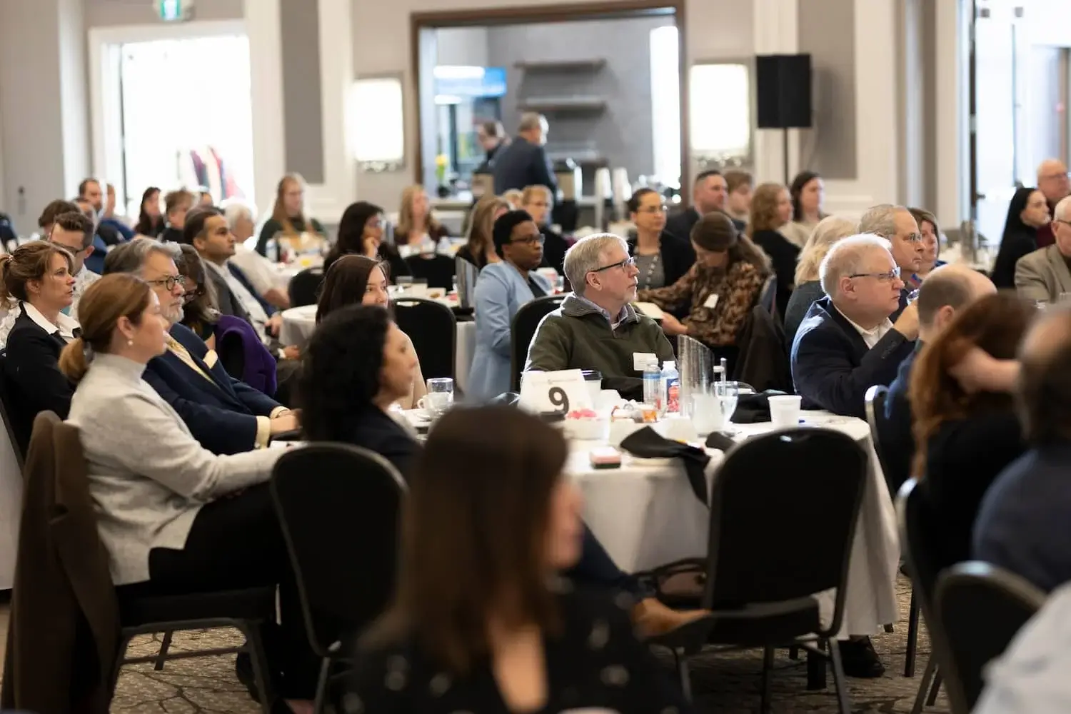 Chamber of Commerce event audience