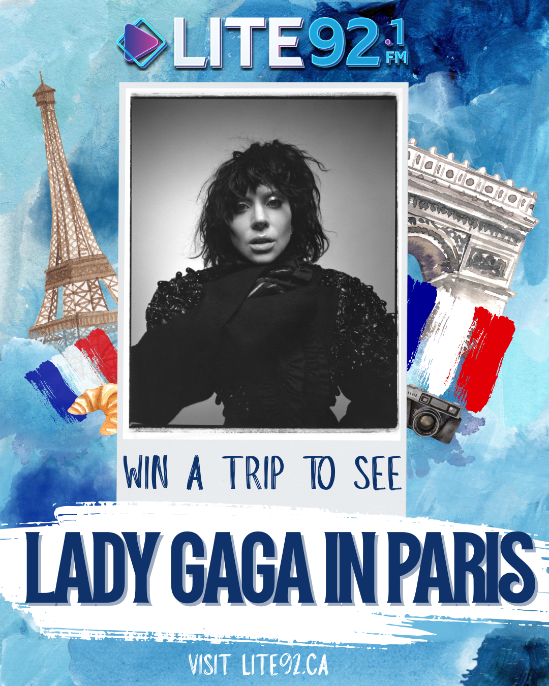 Lady Gaga promotional poster
